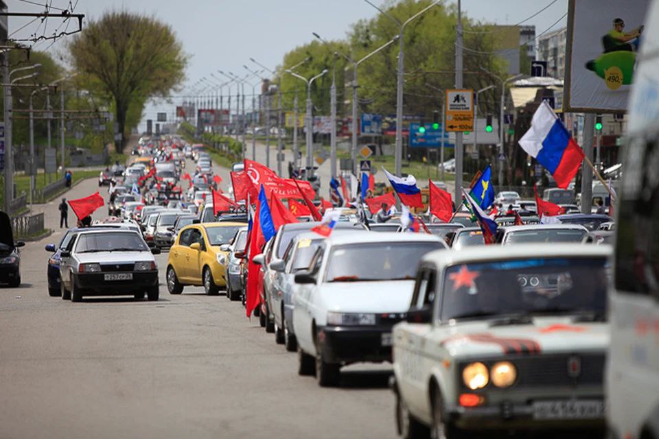 9 Мая по улицам Ставрополя проедет традиционный автомарш Победы.