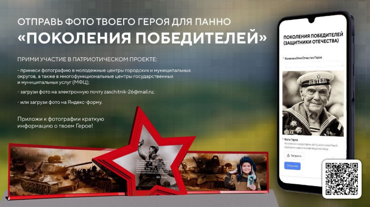 В городском МФЦ начинается сбор материалов для пано "Поколения победителей". В городском МФЦ начинается сбор материалов для пано "Поколения победителей".